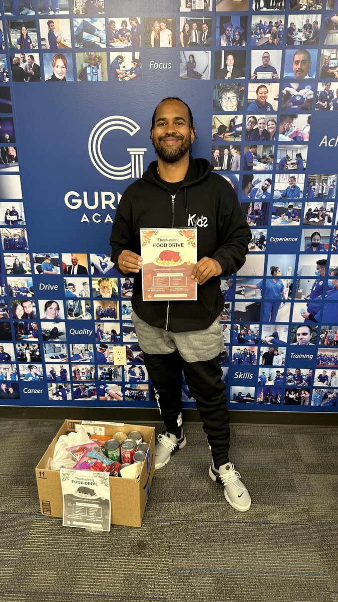 We are thankful to our generous students and staff who helped collect 25 non-perishable food items. 

Donations were given to Keep Youth Doing Something (KYDS) to help underserved, low-income, and at-risk youth have a nice meal this Holiday season.

#HolidayGiving #ActsOfKindness