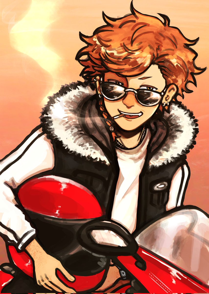 the piece i did few months back for the <a href="/PortMafiaZine/">As Night Falls - A BSD Port Mafia Zine</a> that i never posted

#BSD #文スト #bungoustraydogs #bungostraydogs #stormbringer #albatross