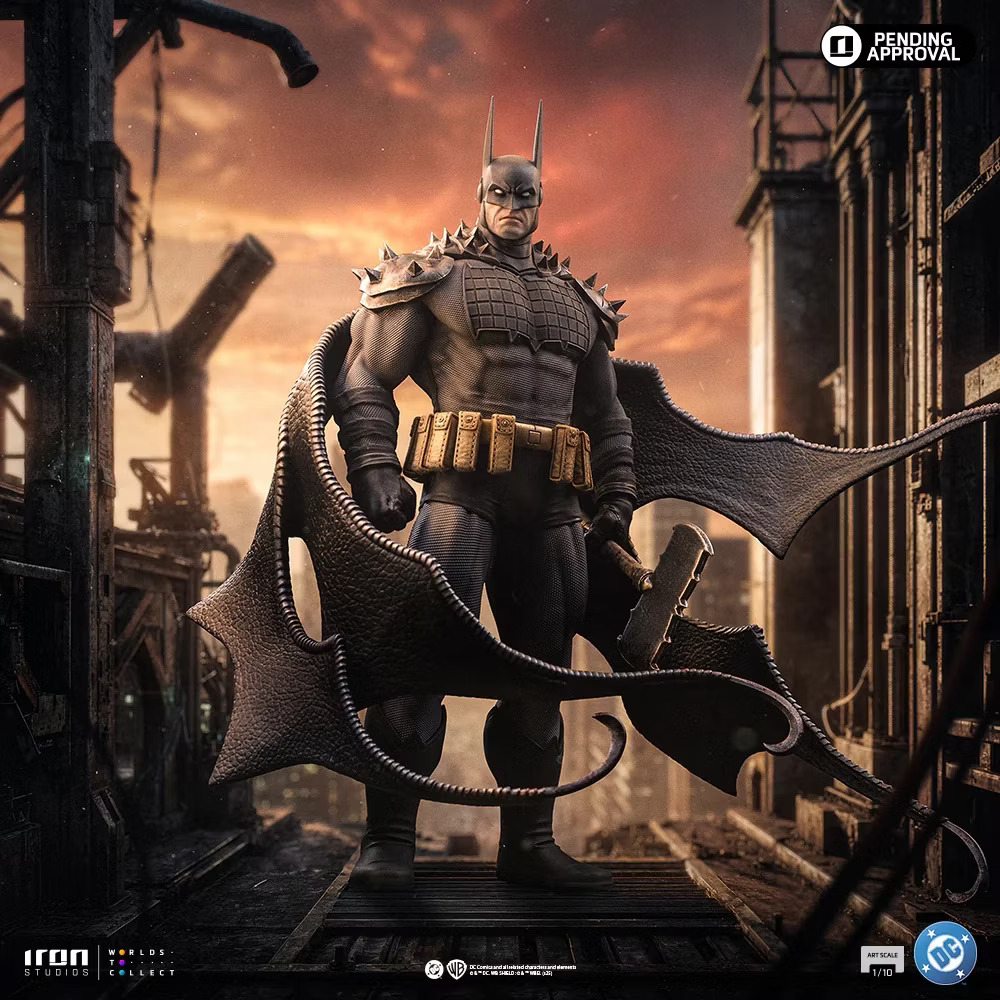 screentime's tweet image. Iron Studios is dropping a 10-inch statue of 'ABSOLUTE BATMAN' 

Preorders now live at $249.99