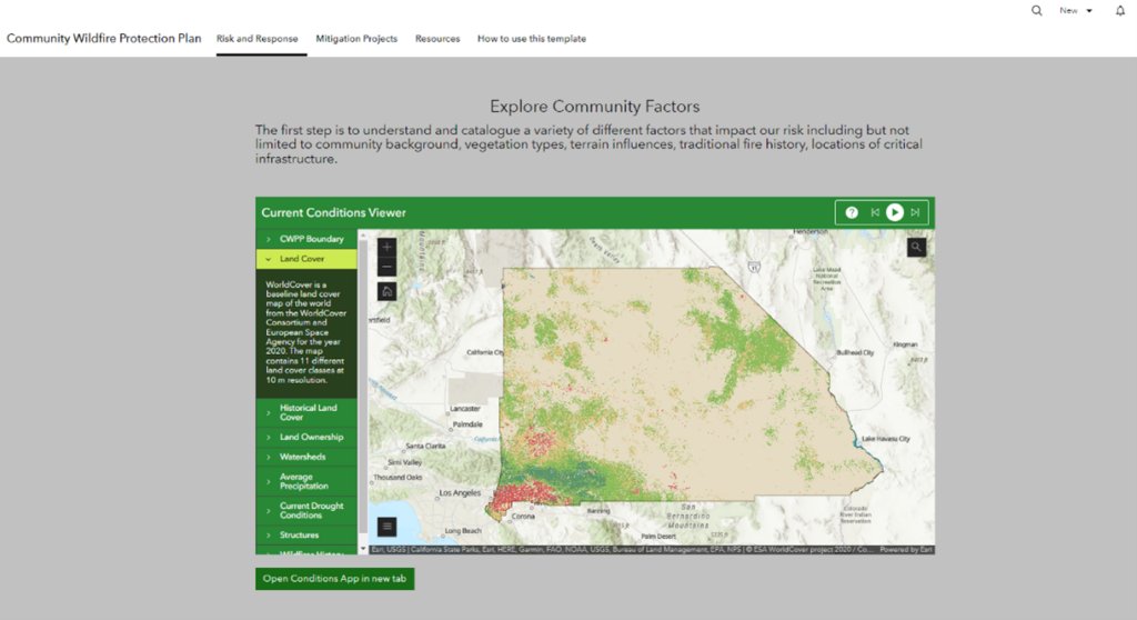 Community Wildfire Protection Plans provide vital information to reduce wildfire risk. #ArcGISHub’s CWPP template digitally transforms these traditionally paper documents, fostering community engagement and streamlining planning processes. 

Learn more: ow.ly/O0W750XGzkG