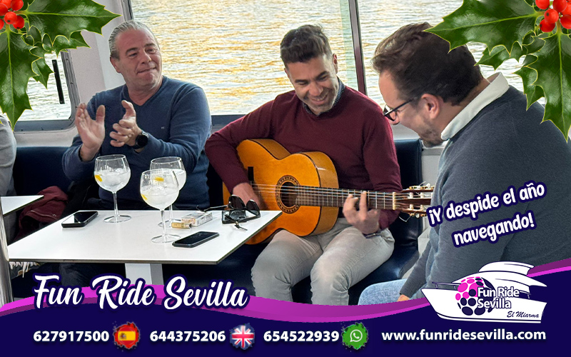 Celebra tus comidas de empresa o reuniones familiares de una forma diferente…
✨ ¡Despide el año navegando por el #guadalquivir!
Reserva tu mesa en el único #barco #restaurante de la ciudad 👉 funridesevilla.com
#Sevilla #Navidad #amigos #FunRideSevilla #FelicesFiestas