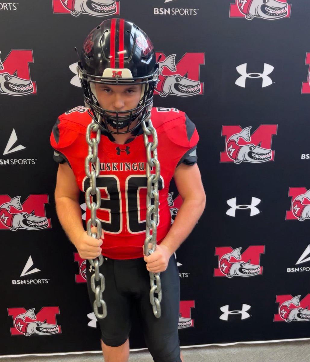 Jaxen39's tweet image. Had a great visit back up with @MuskingumFB love this place! Thank you again to @coach_shank05 @keegan_linwood for having me back up. 

@RR_Knights @MikeCollins05 @CoachDBraxton @CoachBup