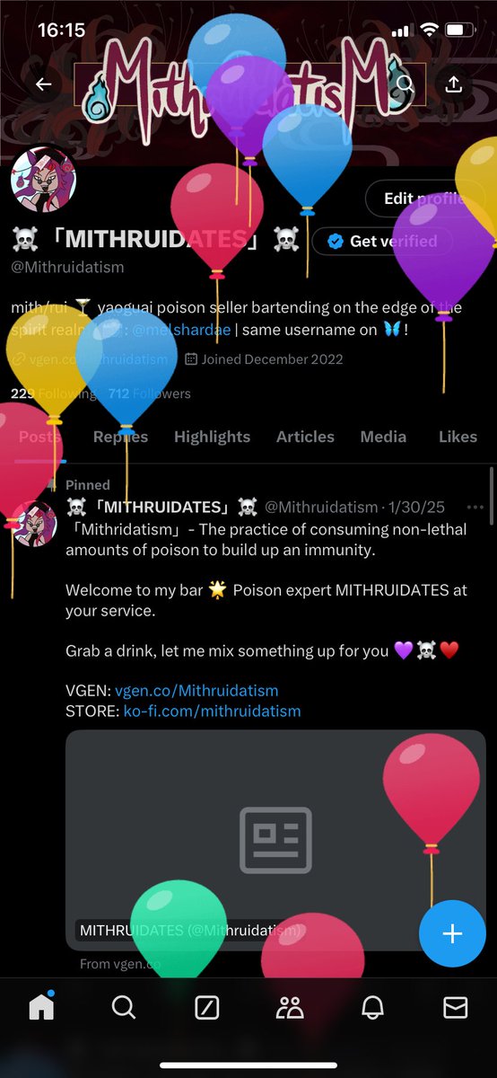 BALLOOOOOOONS (it’s my birthday 🎈)