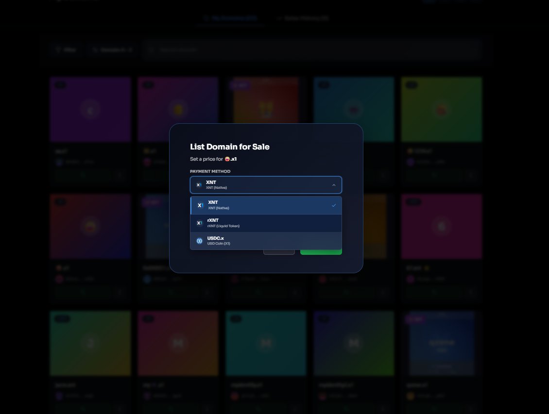 X1 Name Service tweet media