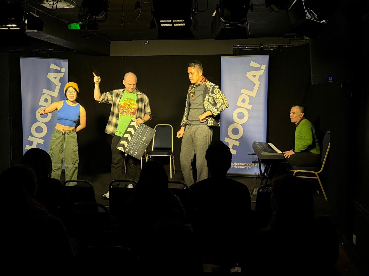 hooplaimpro's tweet photo. Such good vibes at tonight’s Mixer show at Hoopla! That was our last Mixer night of the year, many thanks so many of you for coming out and bringing the joy!

The Mixer is our regular night to bring together different improv teams into one big party of improv. https://t.co/OmHS04VKhB