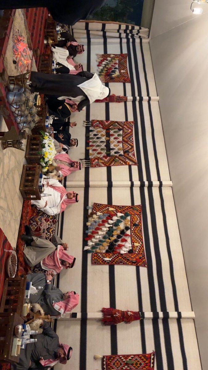 اليوم تشرفنا باصحاب السمو الملكي في مجلسنا ❤️