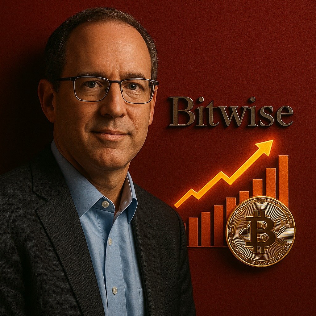 BITWISE CIO MATT HOUGAN SAYS HIS TOP CRYPTO BET IS A MARKET-WIDE INDEX FUND Matt  Hougan says broad-index exposure is his highest-conviction play, arguing  the entire crypto sector could grow 10–20x as