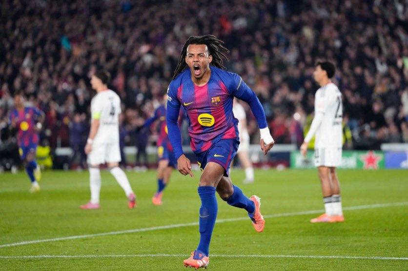 ManagingBarca's tweet photo. 🚨🗣️ Pedri: "Koundé is a guy who works really hard and these two goals are going to do him a world of good." https://t.co/FcEoL0okiu