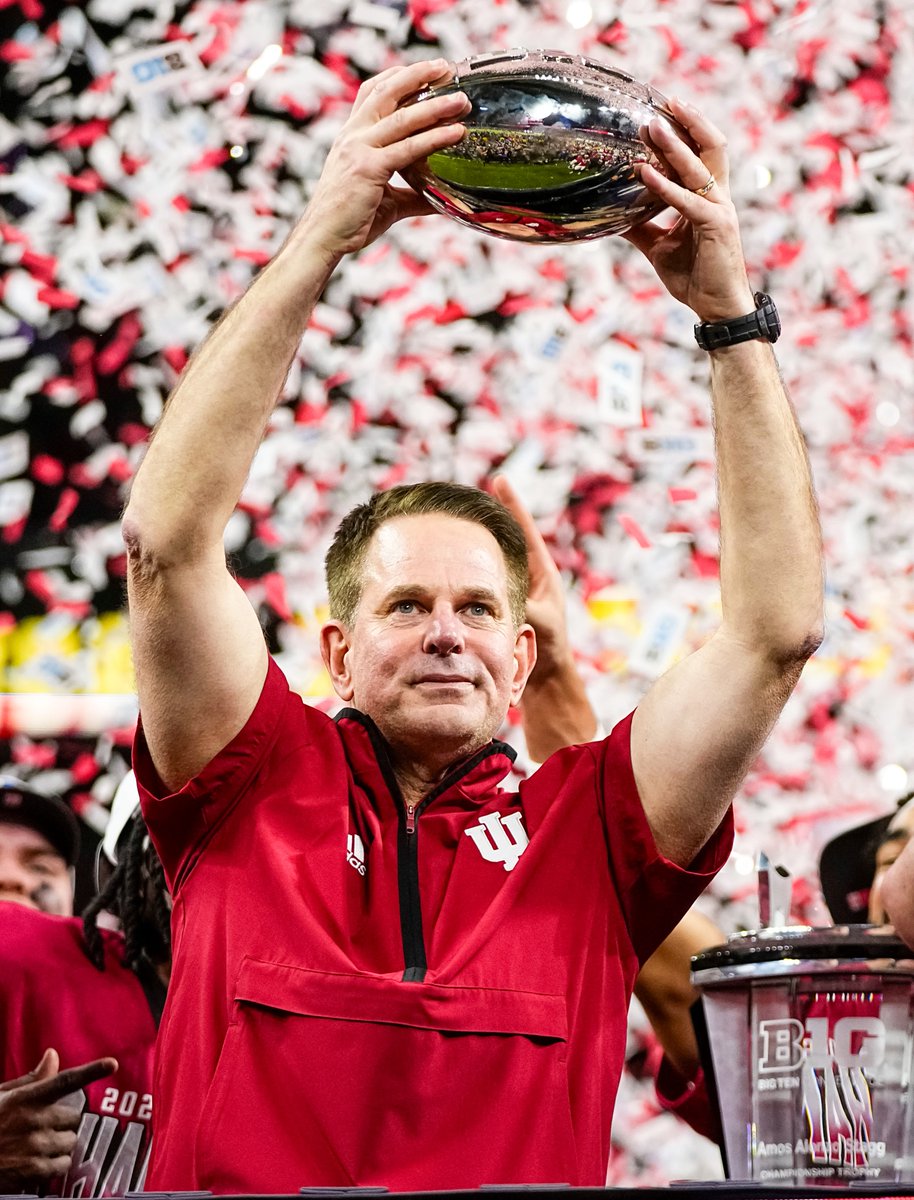 FOS's tweet image. Indiana's Big Ten Championship win over Ohio State drew 18.33M viewers.

It's the most-watched Big Ten title game on record.