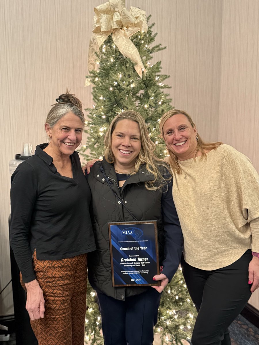 ABRevsAthletics's tweet image. ⚠️COACH OF THE YEAR⚠️

Congrats to Gretchen Turner for being selected as the @miaa033 2024-2025 Girls Swimming &amp;amp; Diving Coach of the Year! 🎉 

We are so grateful for what she brings to our program and Athletic Department - here’s to many more years of success! #JoinTheRevolution