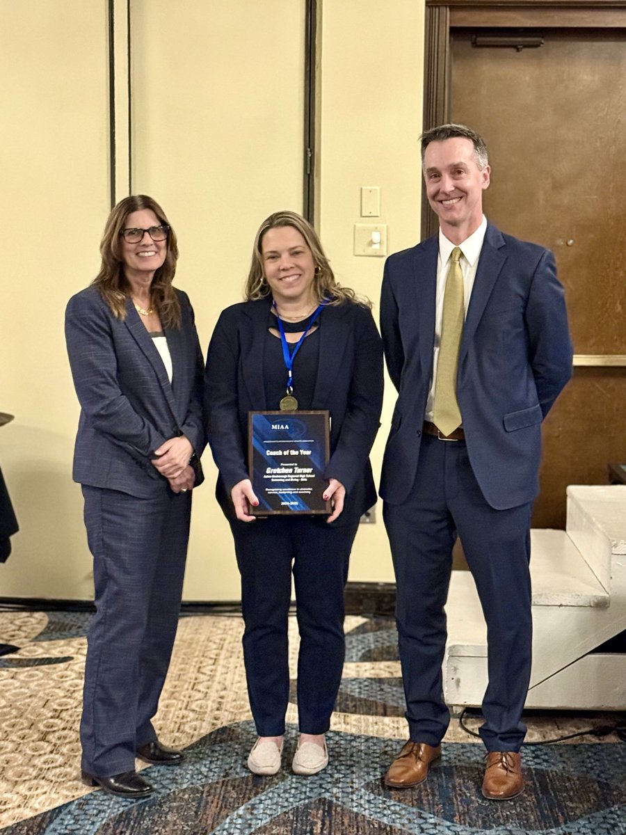 ABRevsAthletics's tweet image. ⚠️COACH OF THE YEAR⚠️

Congrats to Gretchen Turner for being selected as the @miaa033 2024-2025 Girls Swimming &amp;amp; Diving Coach of the Year! 🎉 

We are so grateful for what she brings to our program and Athletic Department - here’s to many more years of success! #JoinTheRevolution