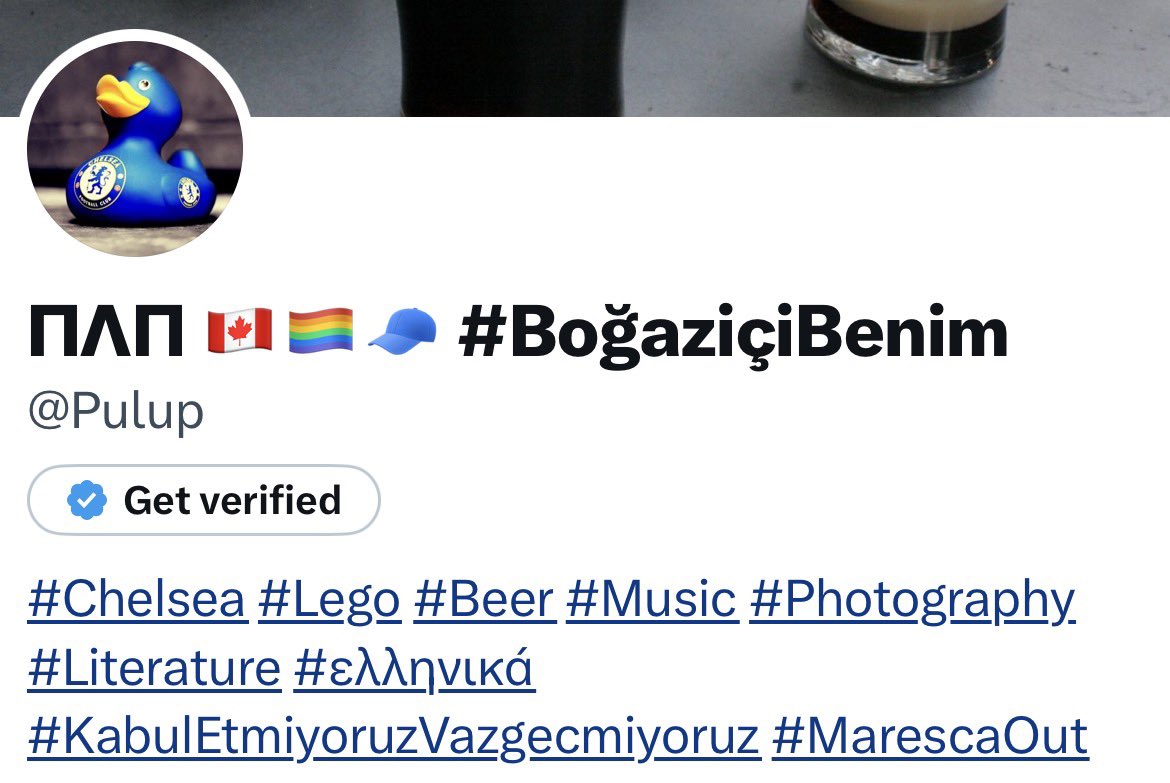 even my profile says #MarescaOUT