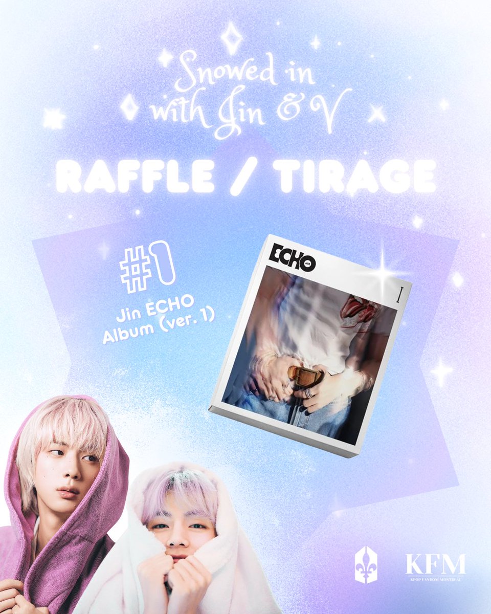 BTSMontreal's tweet photo. As always, we'll be hosting a raffle during our event this Saturday, and you could win one of these comforting prizes!
Good luck! 💜

Comme toujours, il y aura un tirage lors de notre événement de samedi, et vous pourriez gagner un de ces prix réconfortants!
Bonne chance! 💜 https://t.co/jczryj9fjA