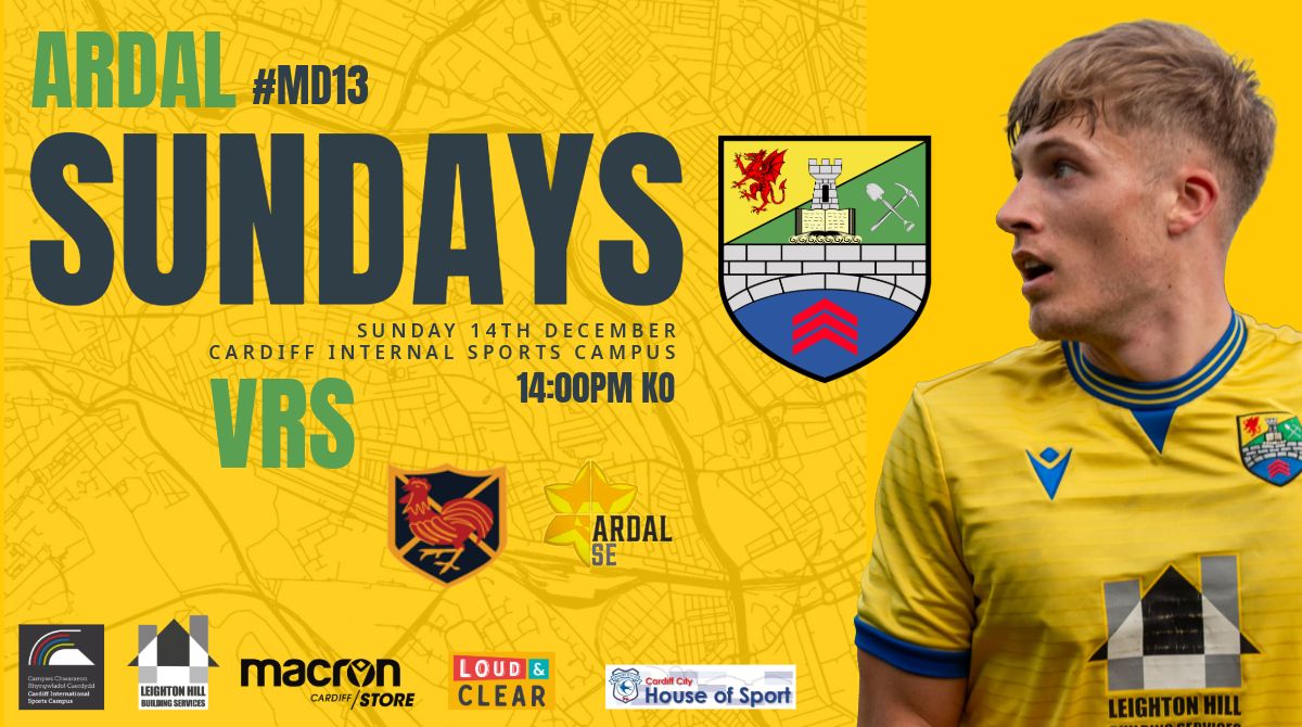 CantonFballClub's tweet photo. 🗣️ | Next Up @ 🏡😍

📅 | SUNDAY 14th December 
🏅 | @ArdalSouthern E MD13
🆚 | @croesyafc (H) 
⏱️ | 2pm KO
🏟️ | @HouseofSportCDF SiS
📫 | CF11 8AZ

🎟️ | £5 Adults - U18s Free

#WeAreCanton #ArdalSundays https://t.co/YuVue0OrvO