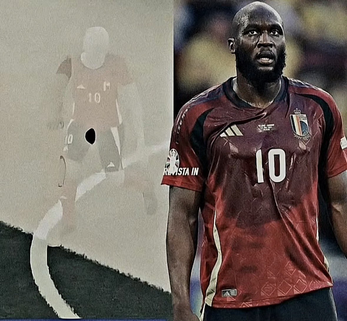 ( On oubliera jamais que le plus gros hors jeu reste celui du zgeg De Lukaku )