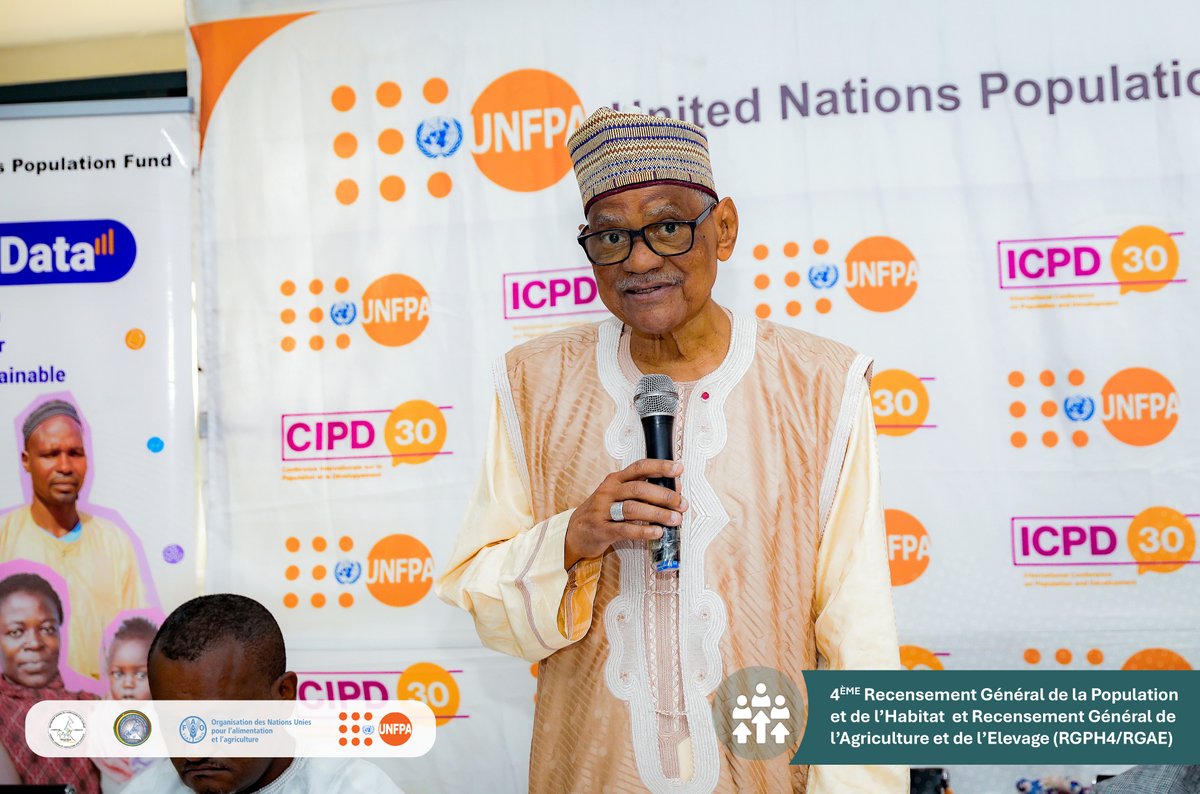 UNFPACameroon's tweet photo. En ouvrant l’atelier Abdoulaye Oumarou Dalil, DG A du #BUCREP et Coordinateur National Adjoint du 4ème #RGPH : « La réussite d’un recensement est largement tributaire d’une sensibilisation efficace de nombreux acteurs concernés par l’opération ». https://t.co/rg0mJlH8xA
