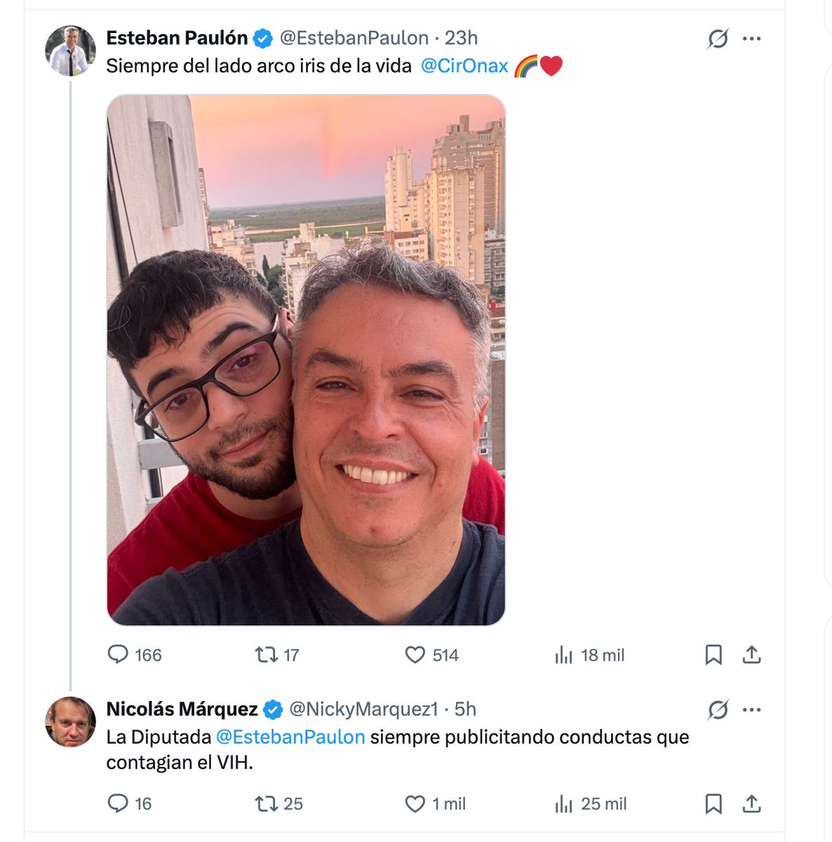 El AMIGO del Presi.

Gay = conductas que contagian VIH.

Estamos en los '80s.