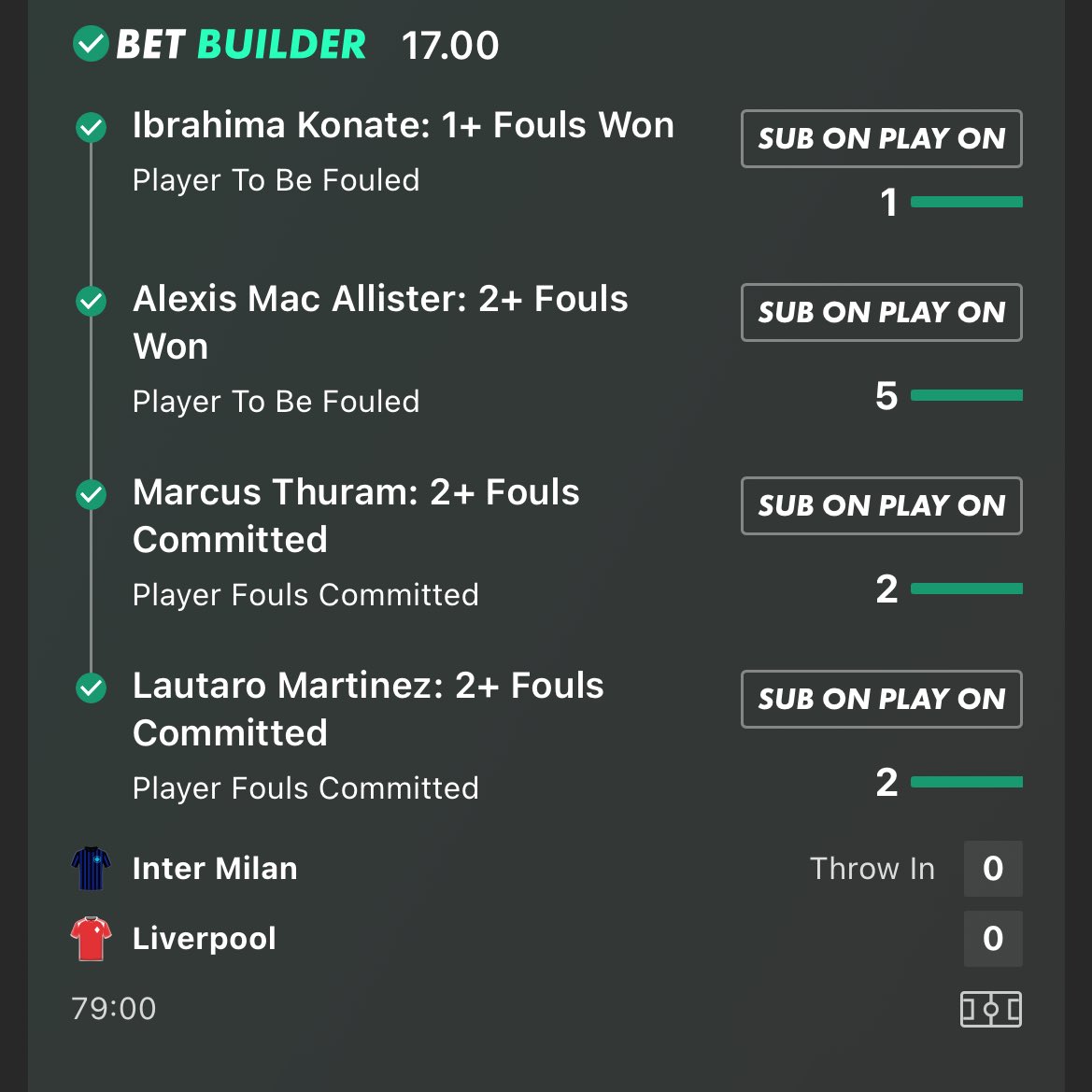 FlyValueBets's tweet image. UCL DOUBLE LANDS!! 🤩

💰 1u @ 3.20 ✅
💰 0.5u @ 17.00 ✅

We looked at the data and found the value 🫡

Going again tomorrow!

Free group ⤵️

t.me/+GZ8eu33KTVwxN…