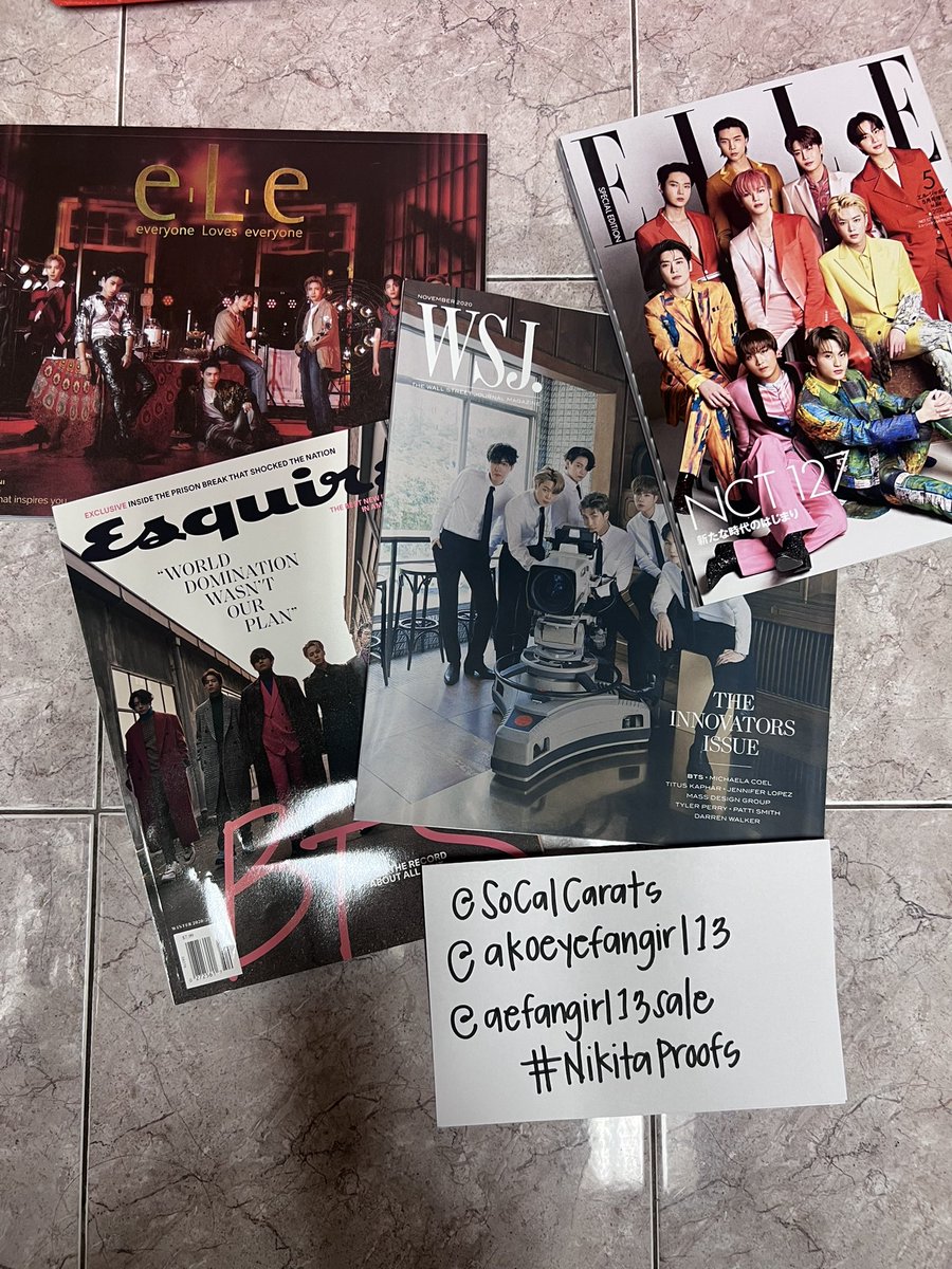 SoCalCarats's tweet photo. Magazines and photobooks https://t.co/lhqY6099sX