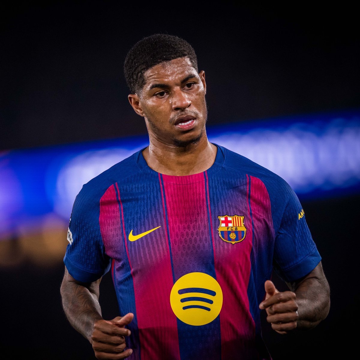 FCBarcelona's tweet image. Impact.