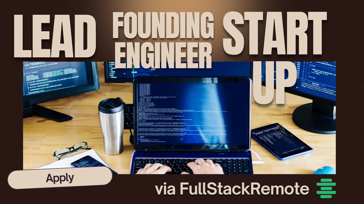 libtuck's tweet image. Seeking lead founding senior fullstack engineer Python/React/React Native. US based. 150-200k + equity (1mm cap). Proven founders. Lightning-fast coder and  natural leader. Details &amp;gt; fullstackremote.com/jobs/22