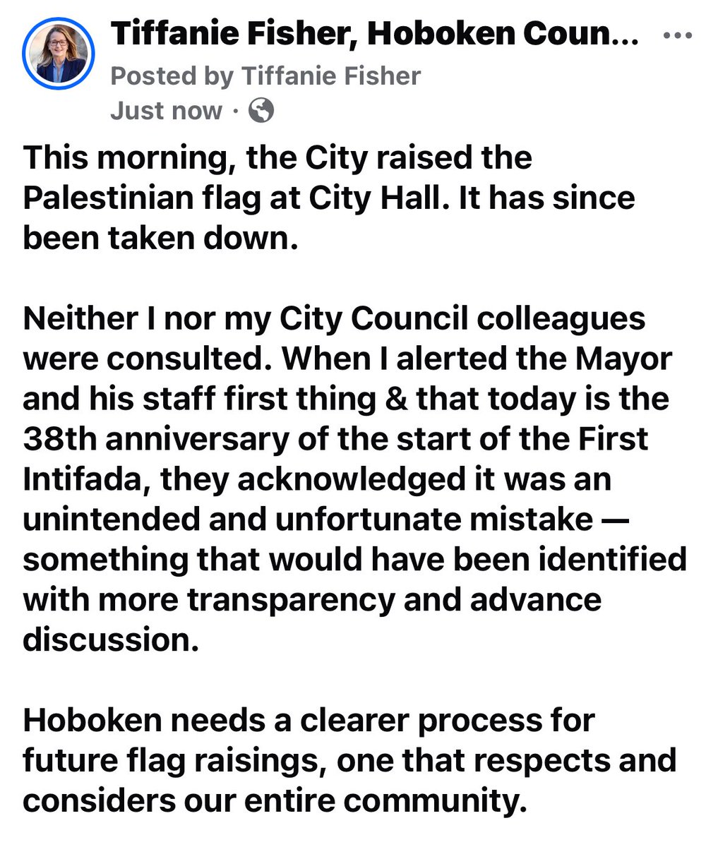 Tiffanie Fisher, Councilwoman tweet media