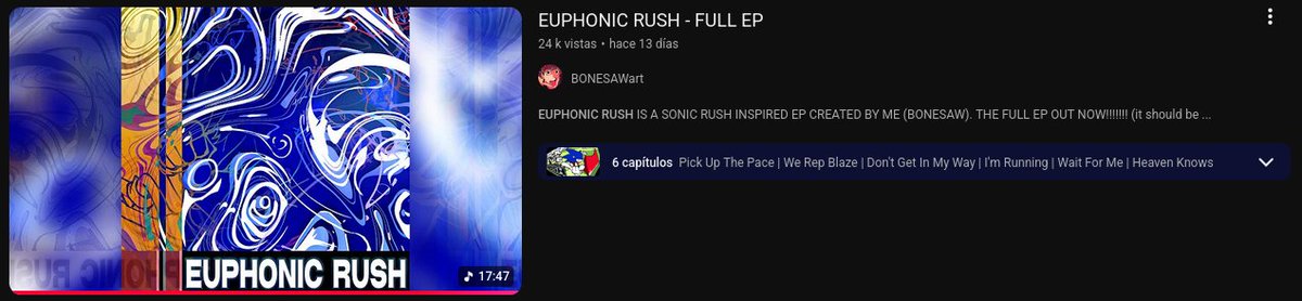 hey, im the guy who cluelessly posted a yt url yesterday
my bad dude, all i wanted to ask is that it would be possible for you to add this EP into ya music playlist, that is all.
(trust me this is really good)
(seperate songs are in the channel of the musician)