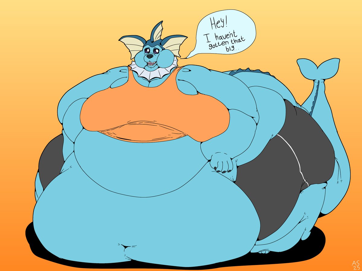 Been awhile since he's been training, those pokepuffs really add to your frame~
#fatfurry #fatfurs #fatfur #fatart #bellyart #weightgain #furryartist #furryart