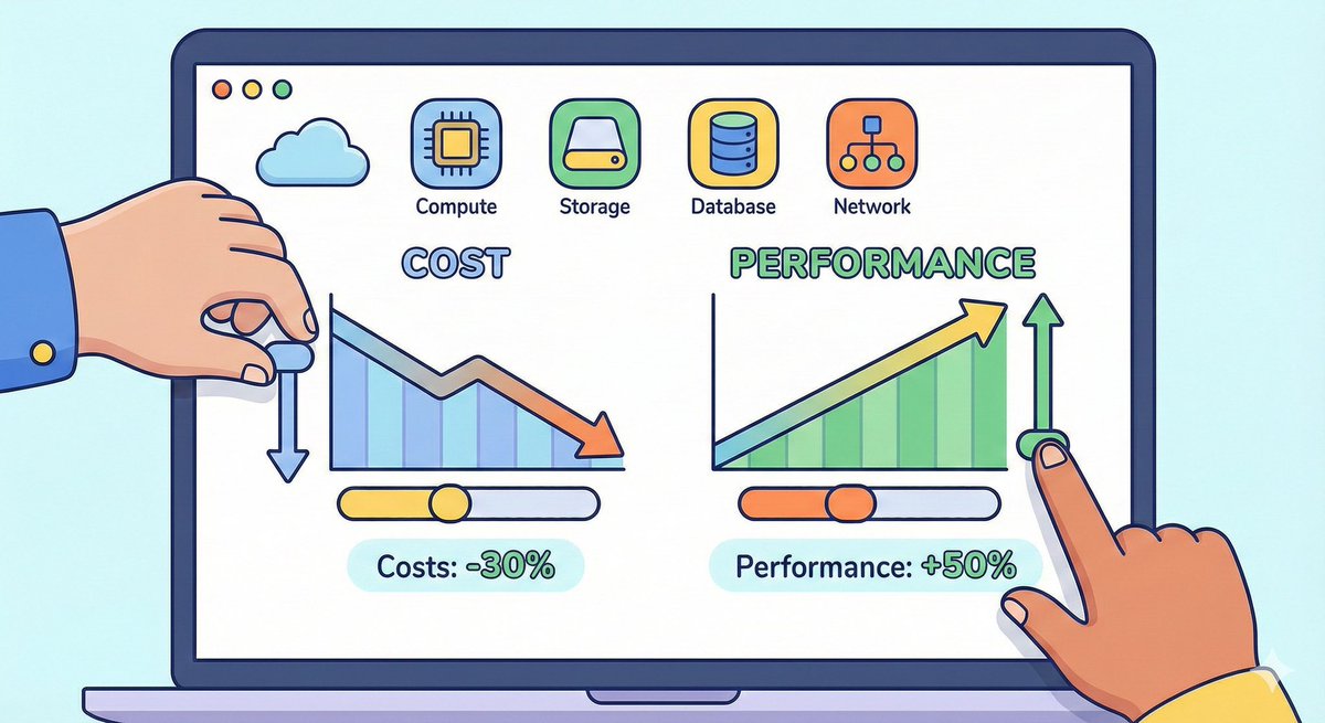 Eliteweb_'s tweet photo. Most companies configure AWS once… Then never look at it again.
But AWS isn’t “set it and forget it.” It evolves. 

https://t.co/UTbbx77fsM

What’s your biggest AWS pain point? #AWS #Cloud #DevOps #Optimization https://t.co/zGCksrOpad