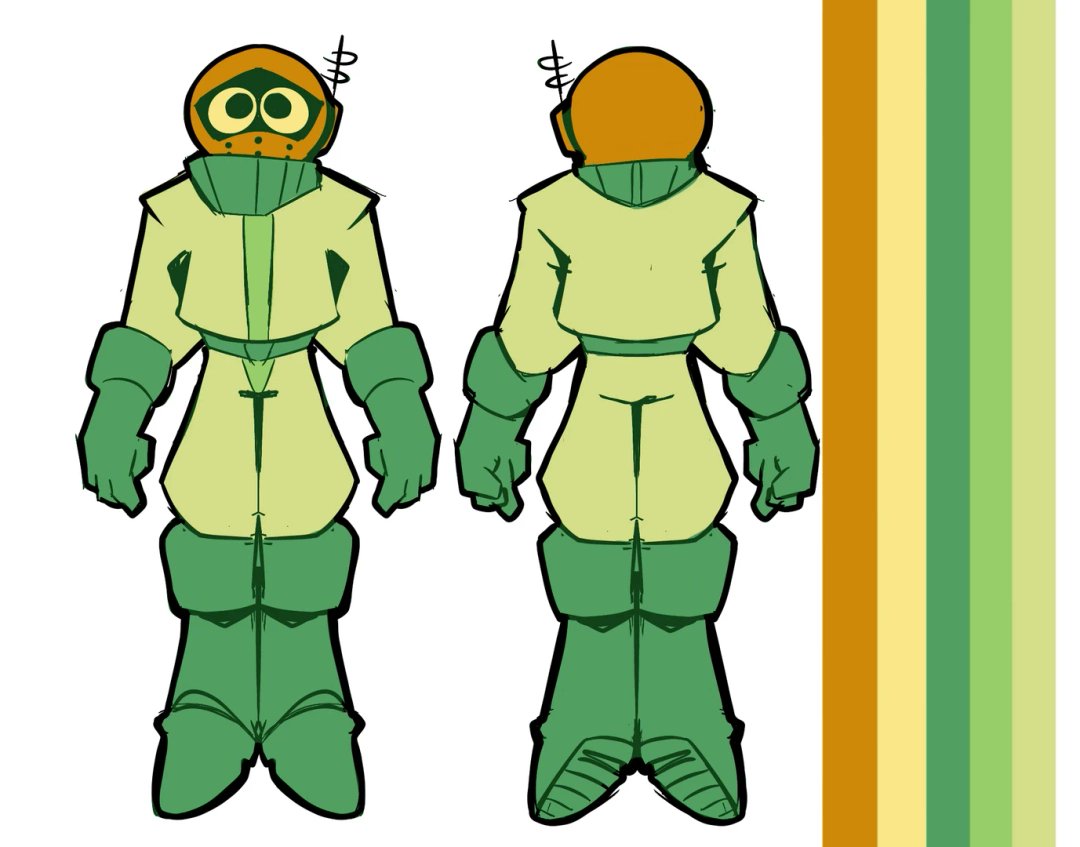 DOCMARVELLO's tweet image. Not sure how well #oc art does on here but I’ll give it a shot ;)
Kazoot. Space alien. And now a fugitive running free on Earth. Not a bad guy, but the potential is there if driven too far.
#ocartist 
#alienoc