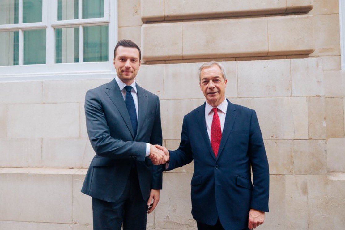 🚨BREAKING: The likely next French President Jordan Bardella has told Nigel Farage he will STOP THE BOATS  🇬🇧 🇫🇷 

Let's hope he actually does🙏