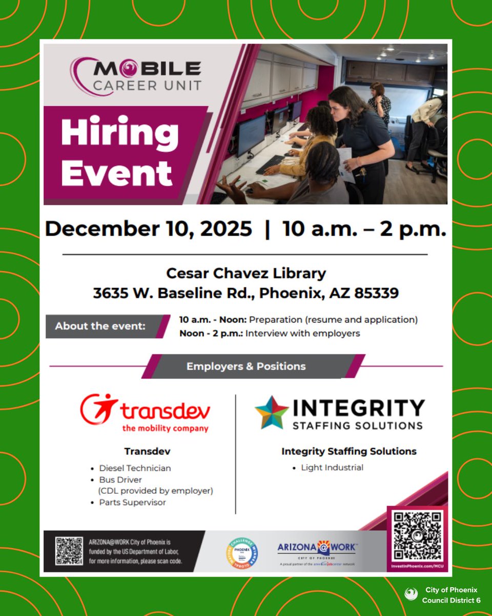 Phoenix District 6 Councilman Kevin Robinson tweet media