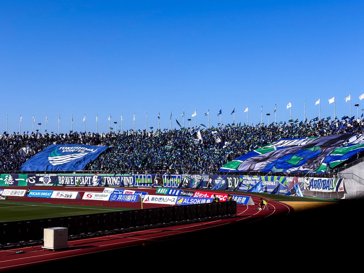 徳島ボルティスビッグフラッグ Post by totoko on X: 美しい✨