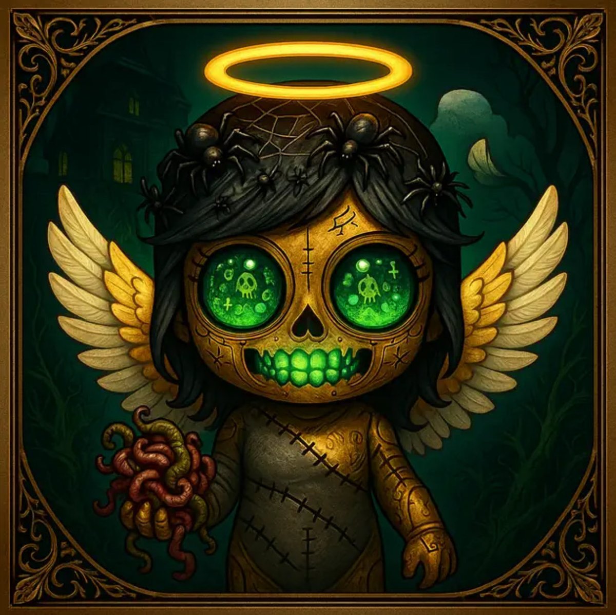 If you’ve been sleeping on Bitcoin Ordinals, wake up.

<a href="/The__Damned__/">The Damned</a> is one of the most underrated, fun, and actually innovative projects in the entire ecosystem right now. Let me put you on real quick

Founded by <a href="/MrBRC0/">Mr.BRC -🔮 Alkamon Trainer</a>, it started as a spooky Halloween drop of just over 1,000