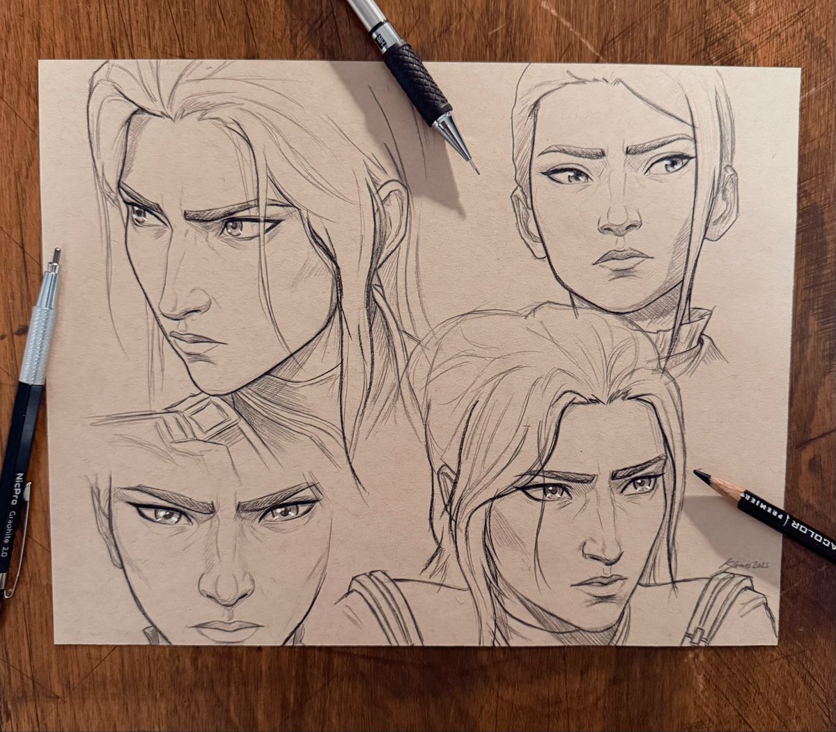 Back to my dabbling ✏️ 

#arcane #arcanefanart #caitvi #caitlynarcane #caitlynkiramman #kiramman #piltoverfinest #fanart #charactersketch