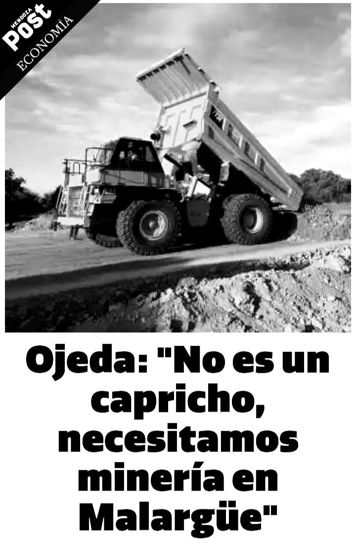 Puedo decir que durante mi gestión -como Intendente de Malargüe- tuve 4 años de una pelea sostenida, solitaria y comprometida a favor de la #mineria para #Mendoza. Hoy, la Provincia y Malargüe  recogen los frutos de esa siembra. 
¡En buena hora!
#MineríaParaMalargue