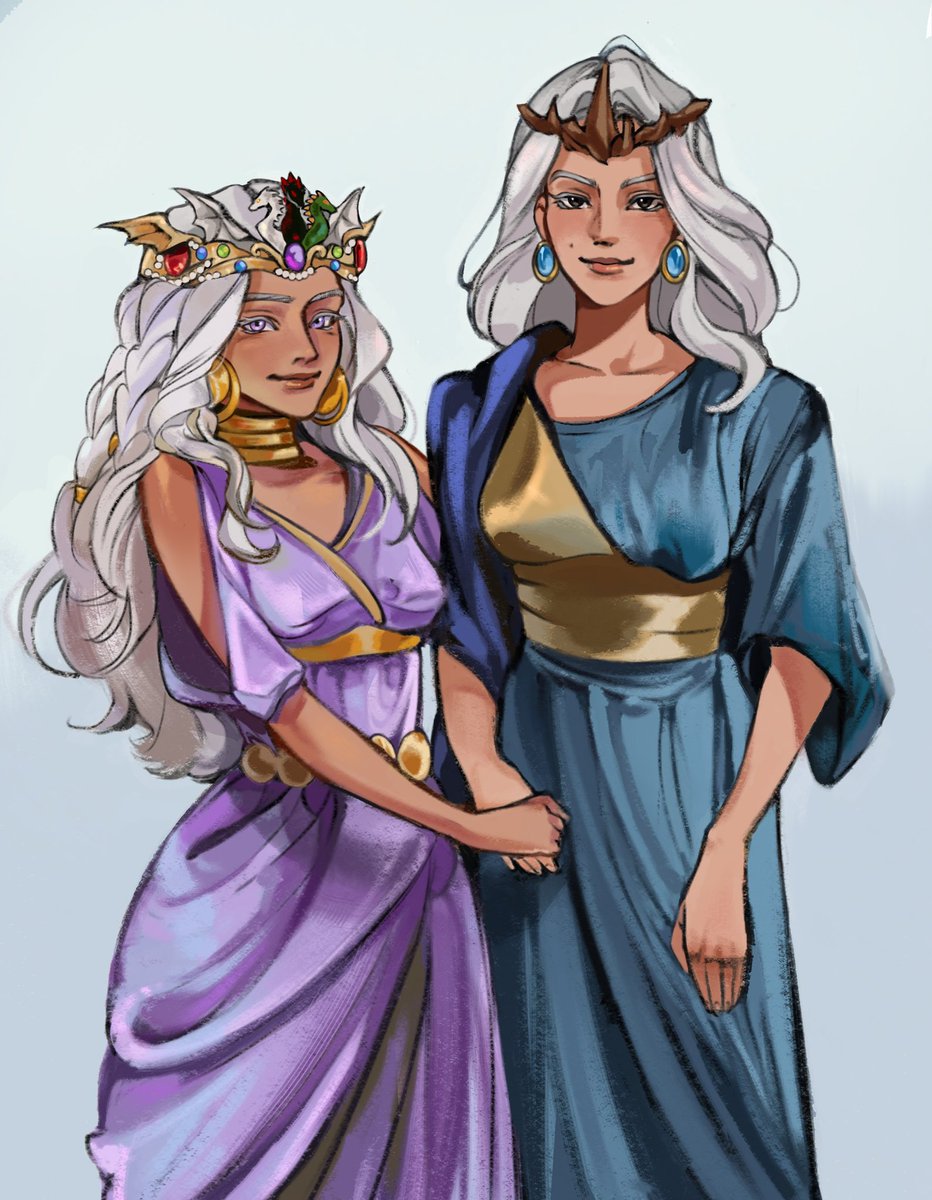 Comm <a href="/somerandomgai/">MEMEMAN</a> 
Daenerys and daughter, Aerella (OC)

#daenerystargaryen #GameOfThrones #ASOIAF
