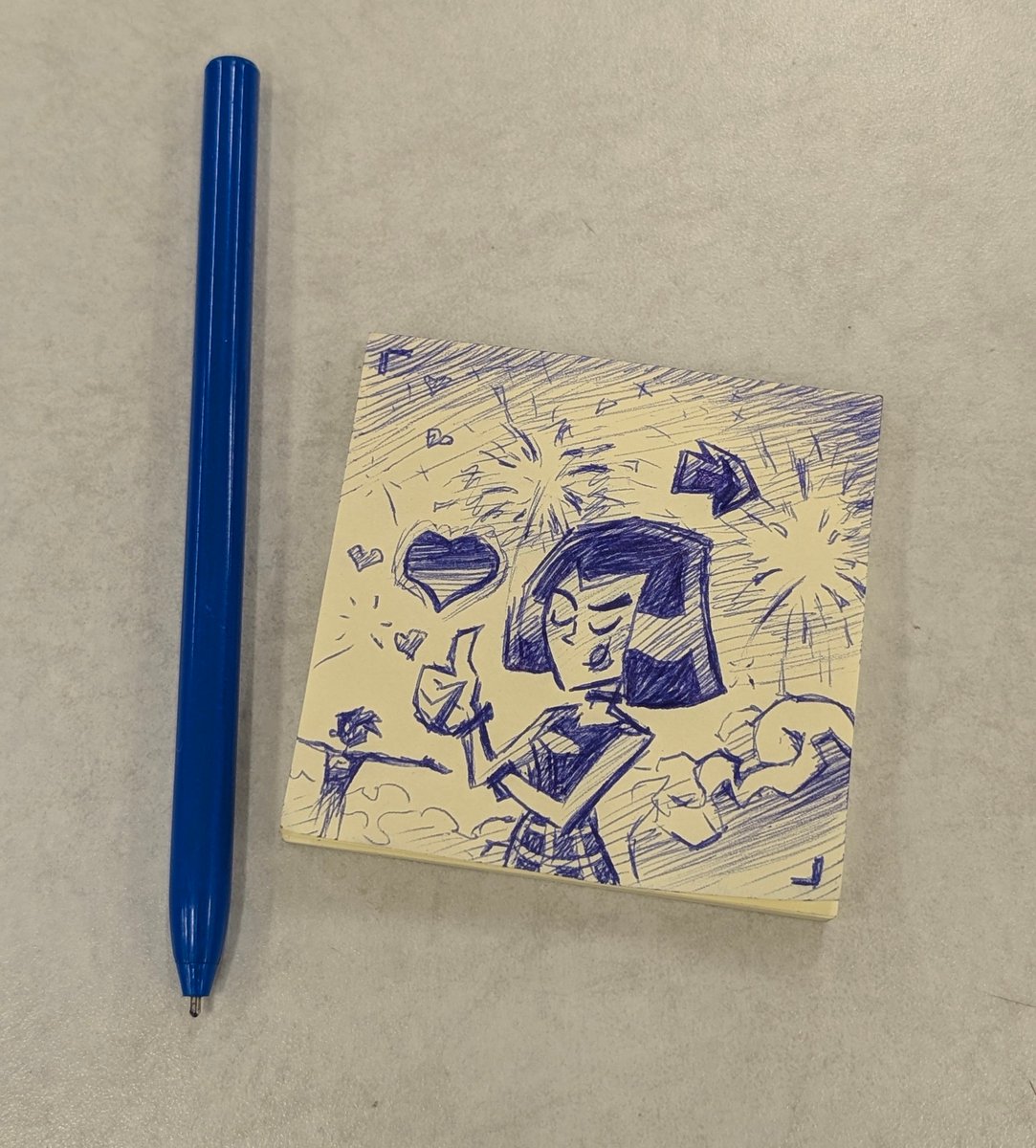 Zeigarian's tweet image. Another Danny Phantom work doodle to celebrate fortnite :) #fortnite #dannyphantom