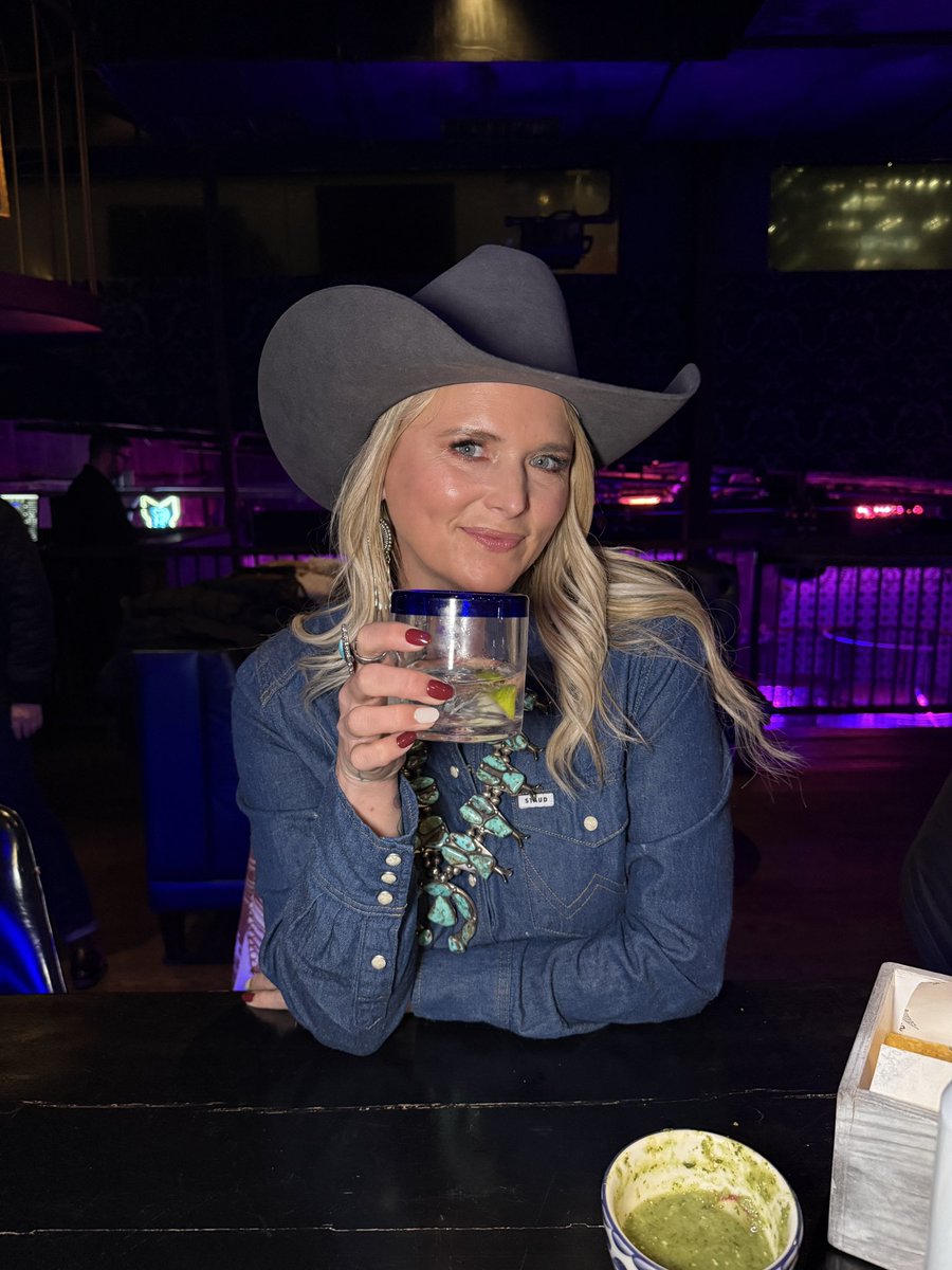 mirandalambert's tweet image. Never pass up a chance to celebrate Taco Tuesday y’all 🤠