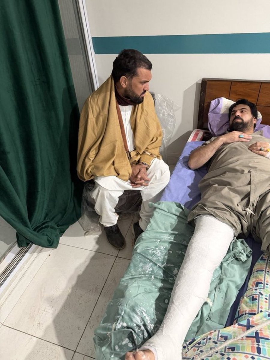 شائد خٹک نے ثابت کیا کہ وہ وفادار اور باغیرت پشتون ہے۔ اللہ رب العزت جلد شفاء یاب فرمائے۔