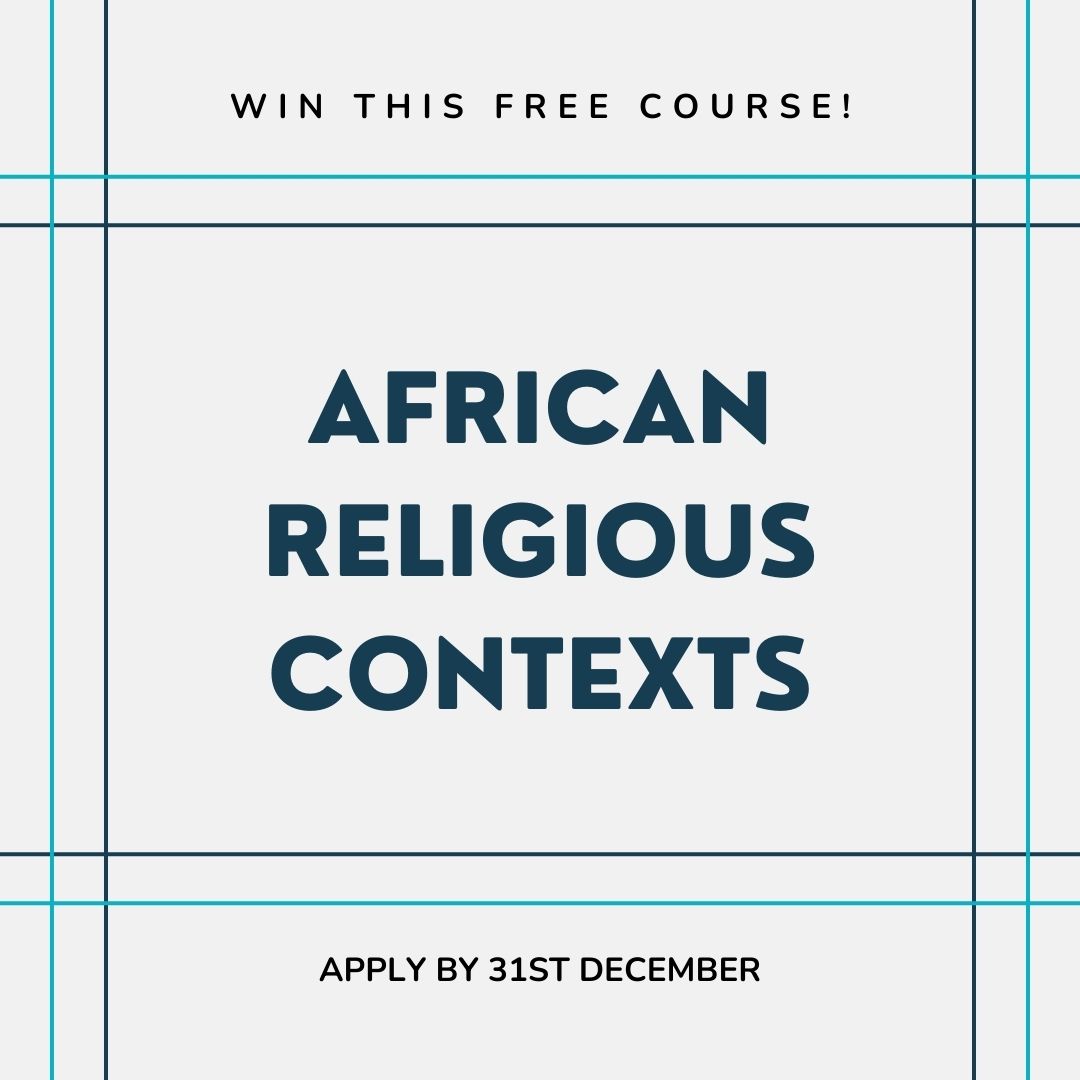 🎉Win this course for free🎉

Despite Africa’s strong Christian heritage, African traditional religions still significantly shape people’s beliefs and practices, and Islam continues to grow. This course examines how these belief systems and practices differ from Christianity.