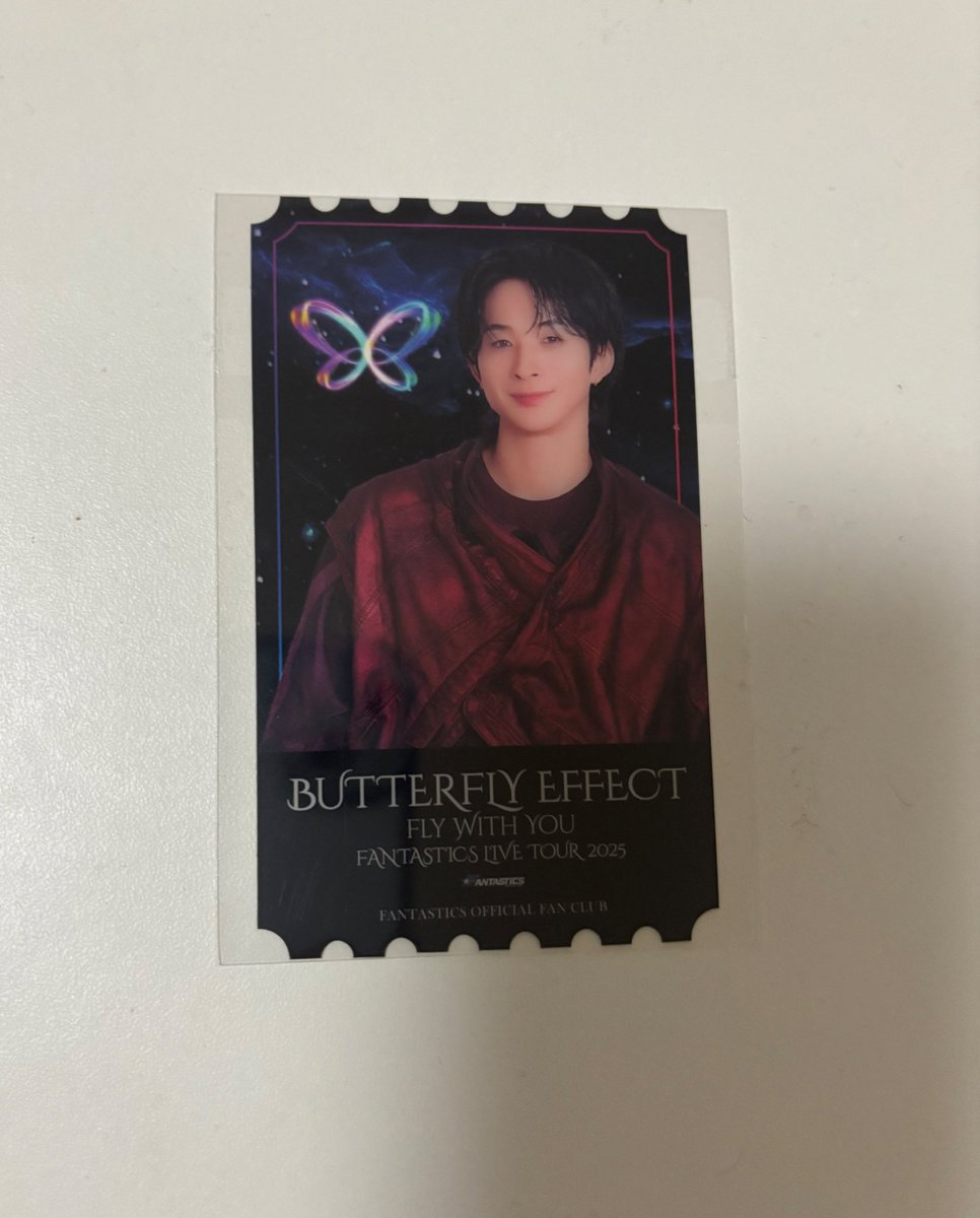 FANTASTICS LIVE TOUR 2025 BUTTERFLY EFFECT-FLY WITH YOU- ファンタ