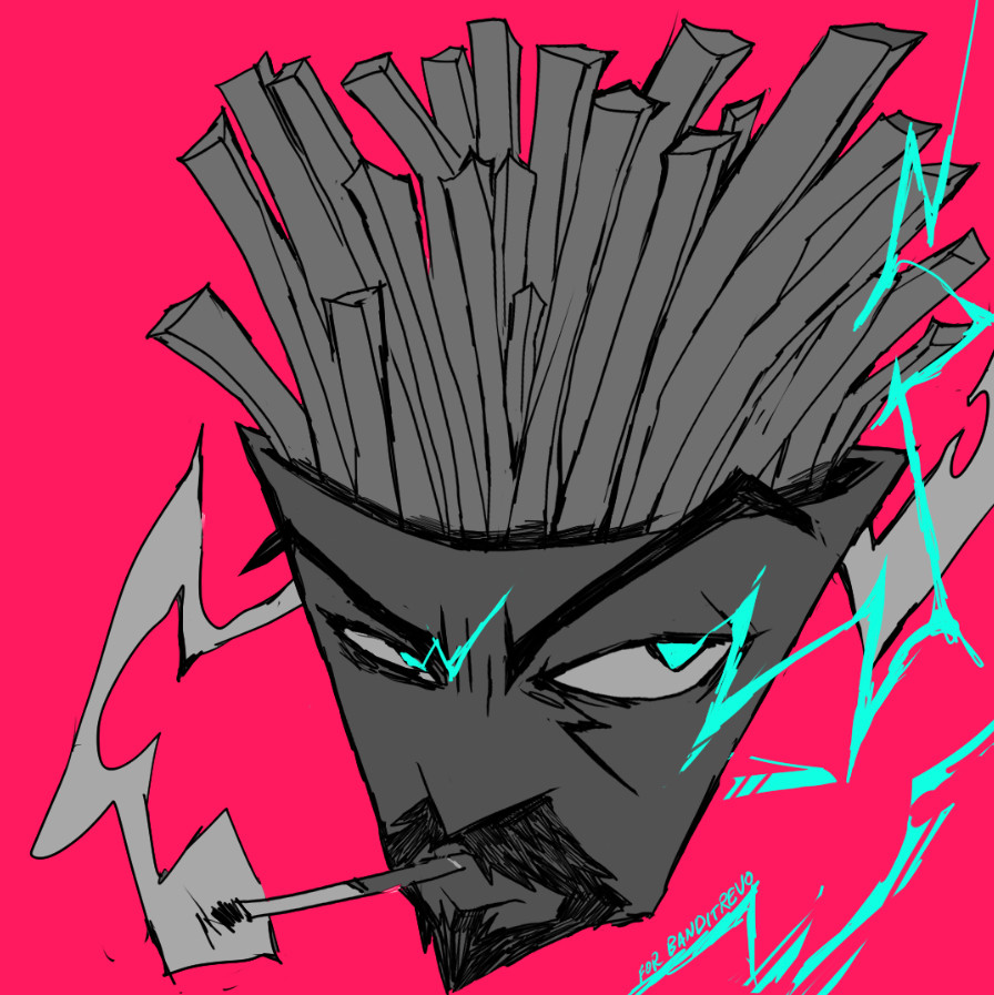 GENCZILLA's tweet image. Frylock Sketch