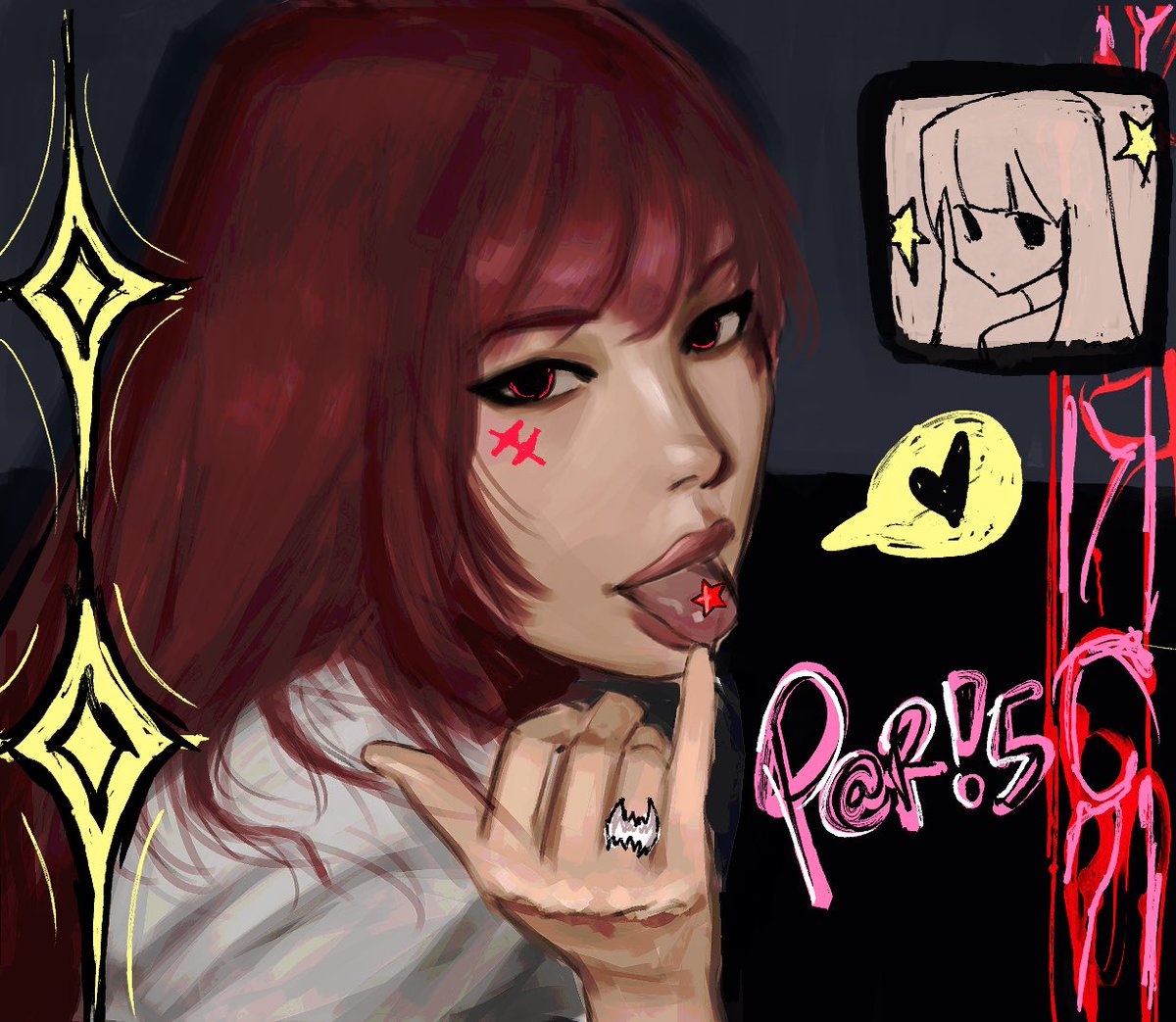 lostspeller's tweet image. I drew the icon @itsparisbb stream jane doe rn or else