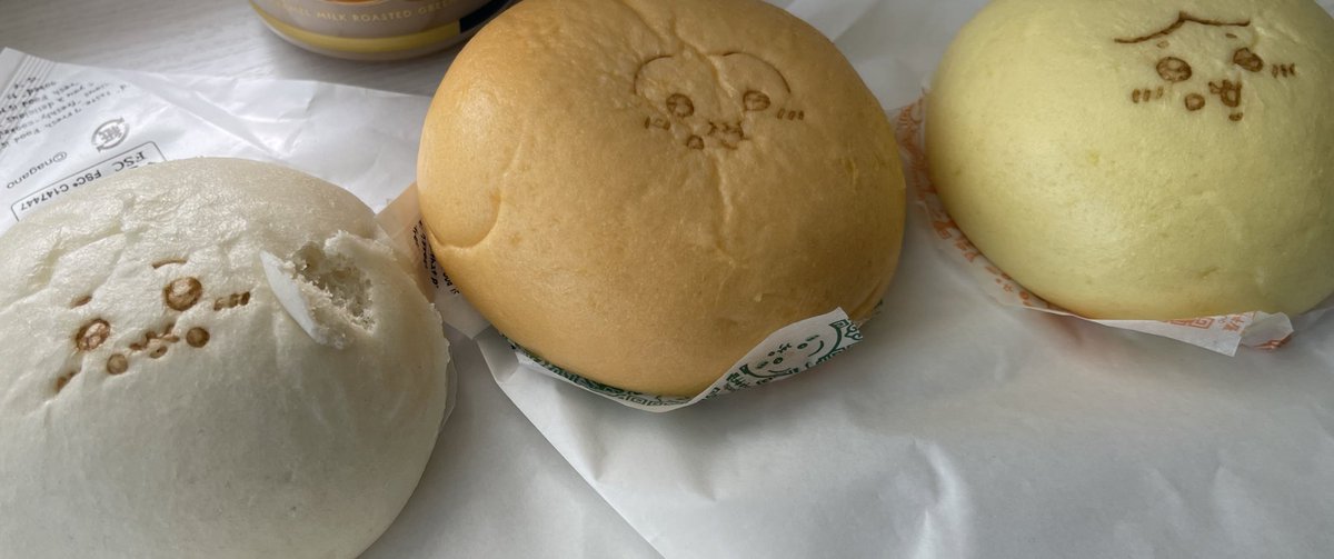 elucee's tweet photo. セブンちいかわコラボまんコンプとダブルクリーム美味しかった https://t.co/RDMTGUM9Iw