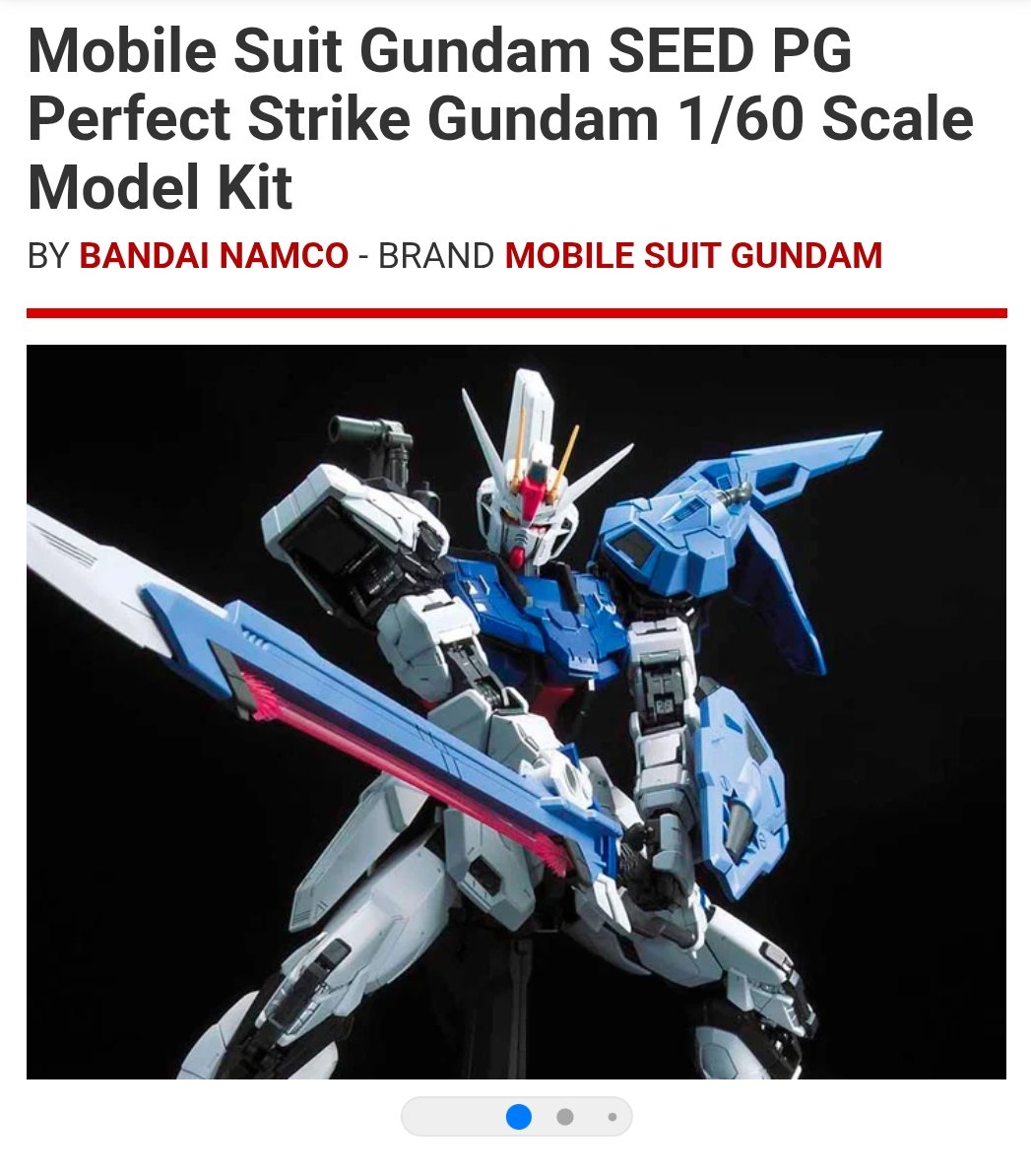 sstrabb's tweet photo. @videogamedeals Winning would be a good excuse to finally get my first PG kit 👀 https://t.co/i6mIJtlo2B