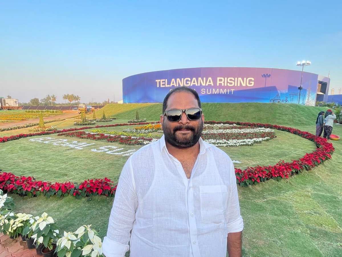 TG_jayanthTYL's tweet photo. Attending the Telangana Rising Global Summit was an enriching experience! Amidst a gathering of delegates from over 44 countries, I was impressed by the holistic vision for Telangana's development.
#TelanganaRising #GlobalSummit2025 https://t.co/qTO6dwt2RI