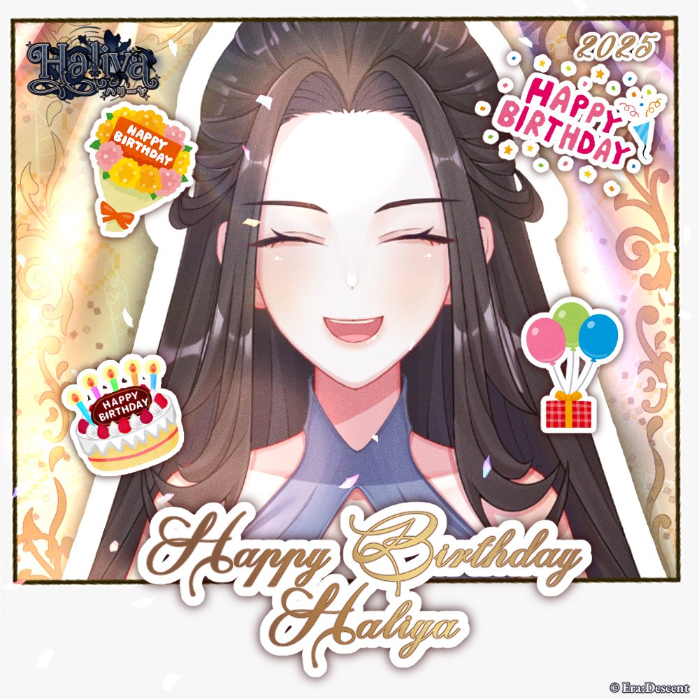 💎✨𝐇𝐚𝐩𝐩𝐲 𝐁𝐢𝐫𝐭𝐡𝐝𝐚𝐲🗝️⚜️

to our resident Songstress <a href="/HaliyaVT/">Haliya 🗝 ⚜️【Era:Descent】| from Y to Y Cover 📌</a> !! We hope your day is everything you wish for 💙

🎂🎈🥳
