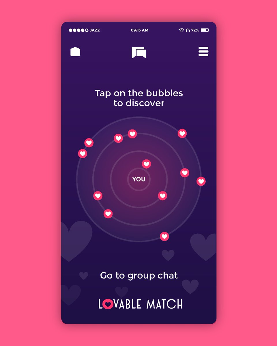 Hashpert's tweet photo. Love starts with a beautiful first experience 💕
We designed a smooth, secure & heart-warming App UI/UX for Luvable Match App, helping people find their perfect life partner.
For Info visit our site https://t.co/FRKHuBvW7Q
#HashpertSolutions #UIUX #UIUXDesign #MobileAppDesign https://t.co/8rHAnCGEK6