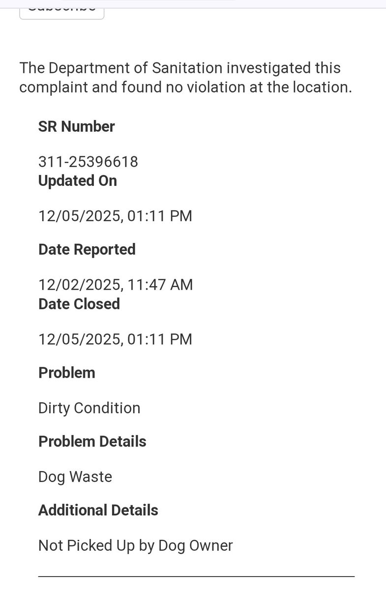 KatBabez's tweet photo. @nyc311 I have made a complaint the case been closed I dont understand why??? The poop was still there. @NYCSanitation https://t.co/HDqvlf3eCN